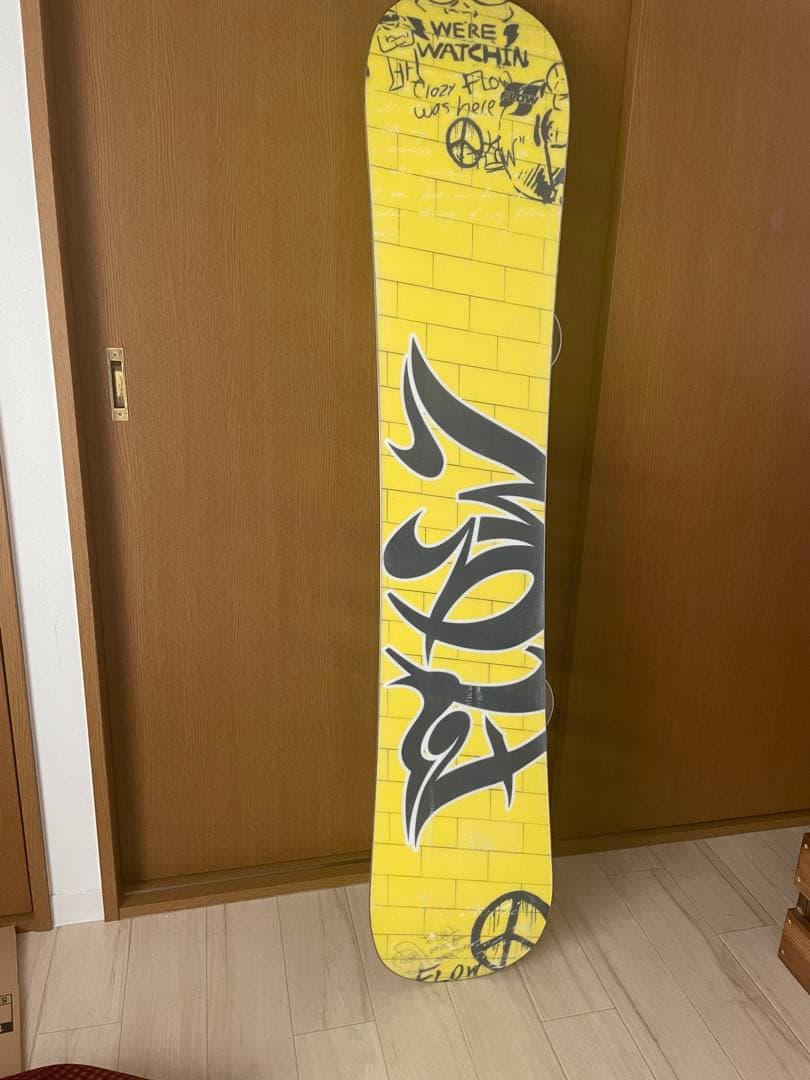 Flow S.K.T. 148 スノーボード バインディング付き