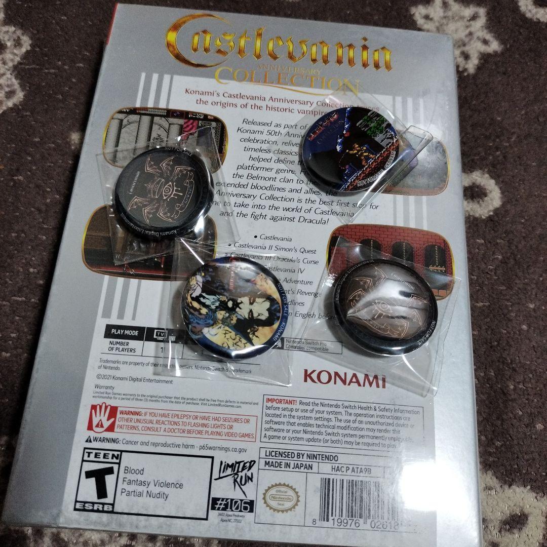 新品 北米版 キャッスルヴァニア Anniversary Collection