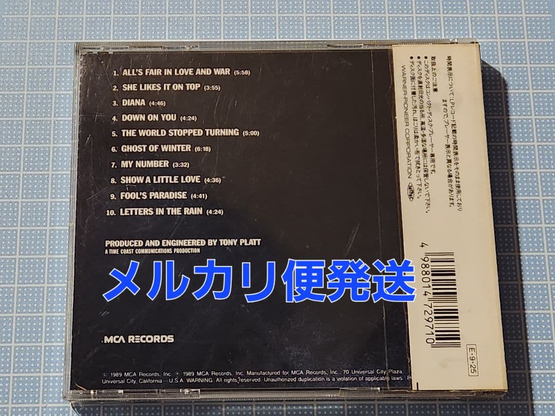 Lillian Axe Love + War 89年帯付日本盤CDリリアンアクス