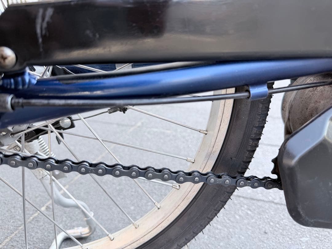 大阪府　Panasonic 電動アシスト自転車 ネイビー　20インチ