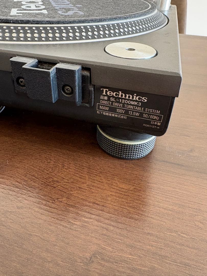 Technics SL-1200 MK3 ターンテーブル