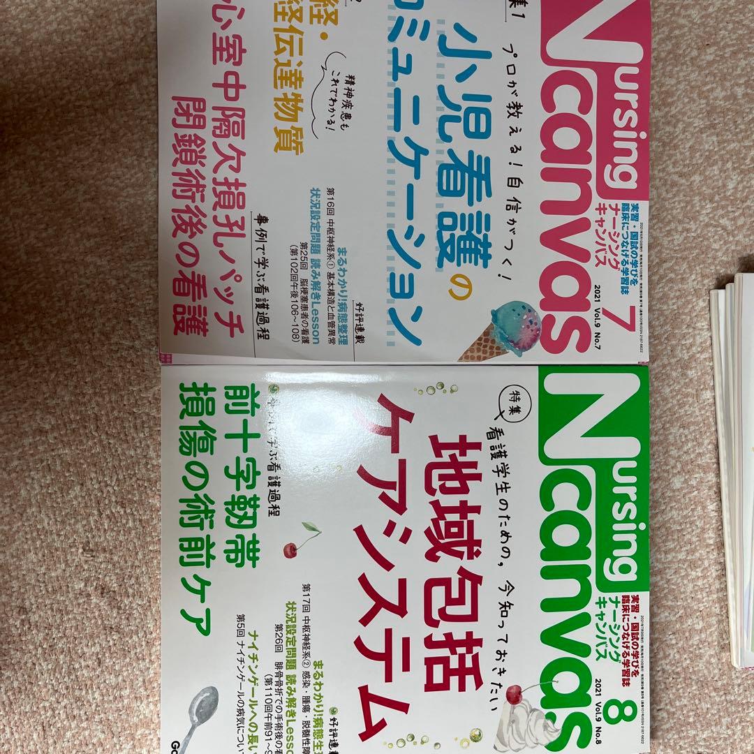 NursingCanvas2021年１月から12月号