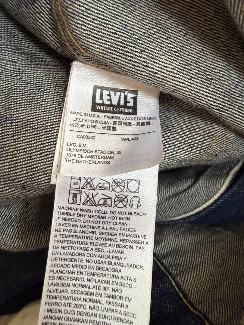 LEVI’S 506XX 1st vintage アメリカ製　デニムジャケット