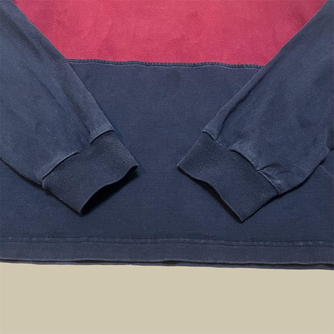 Canterbury of NewZealandラガーシャツ 刺繍ロゴ ワッペン