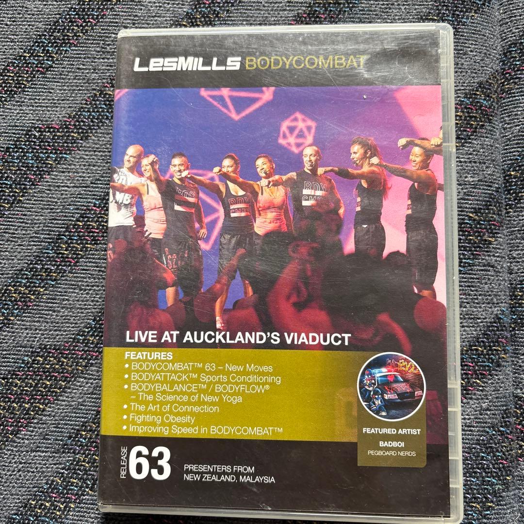 レズミルズ　ボディコンバット　CD.DVD