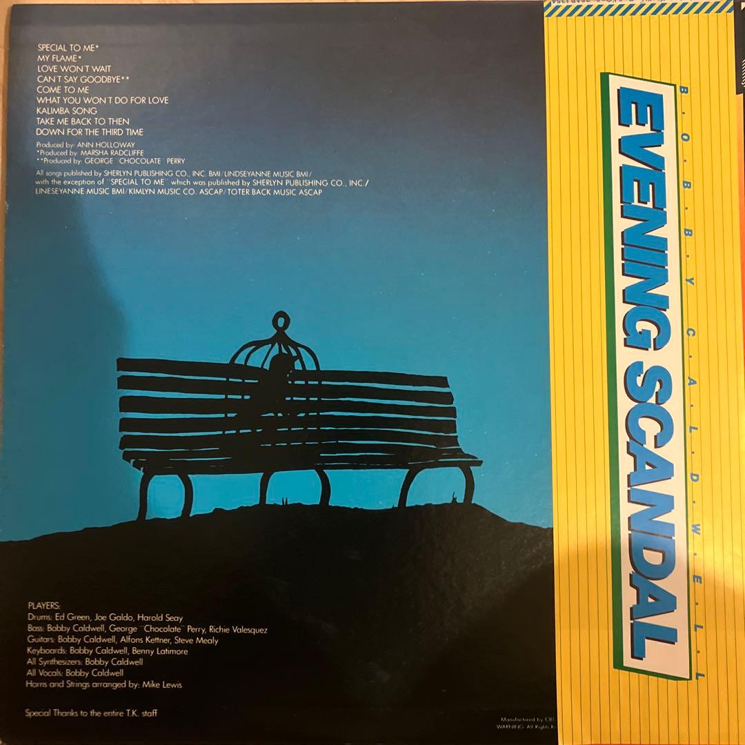 ボビー・コールドウェル イヴニングスキャンダル LP