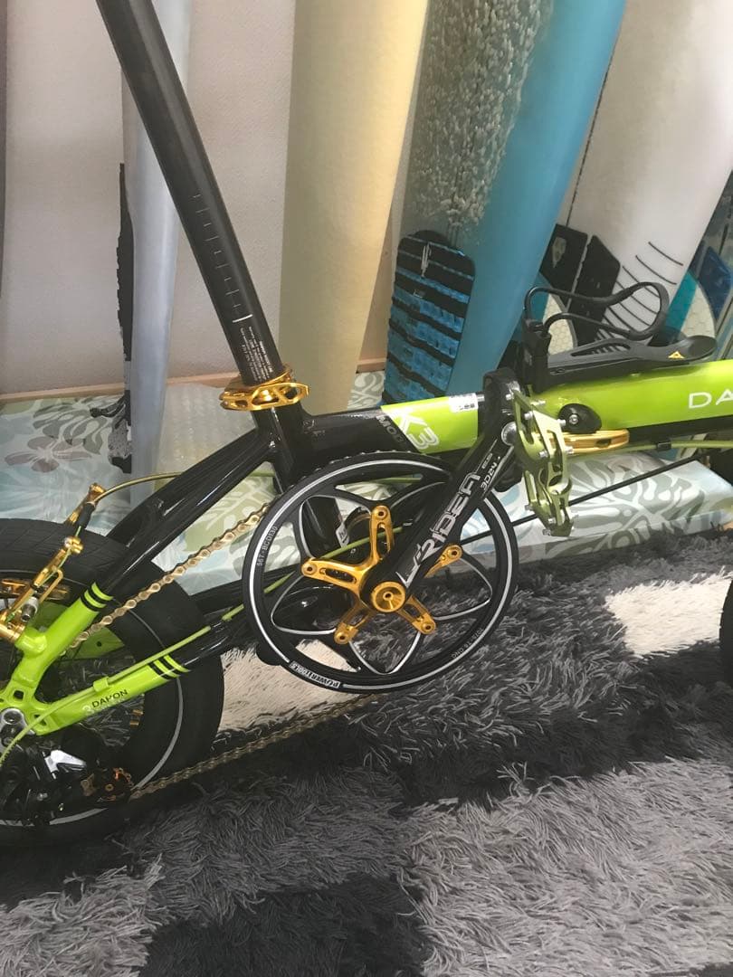DAHON K3 フルカスタム　室内保管　折り畳み　軽量コンパクト