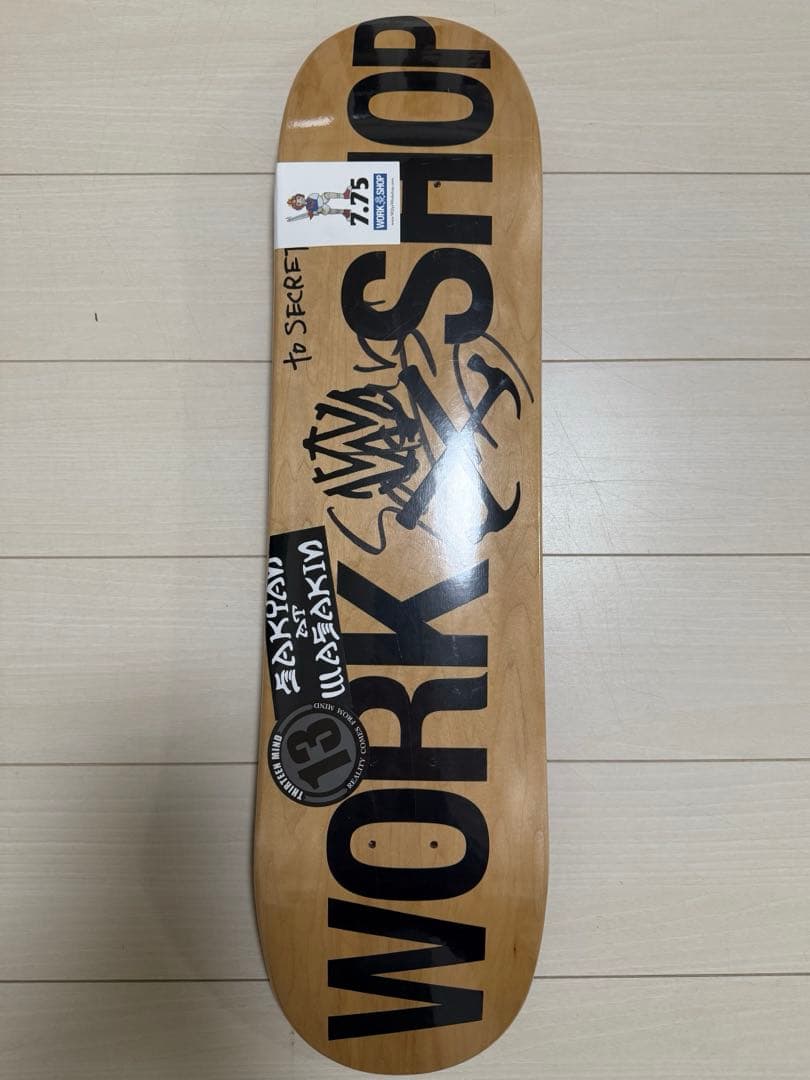 WORK SHOP スケートボードデッキ