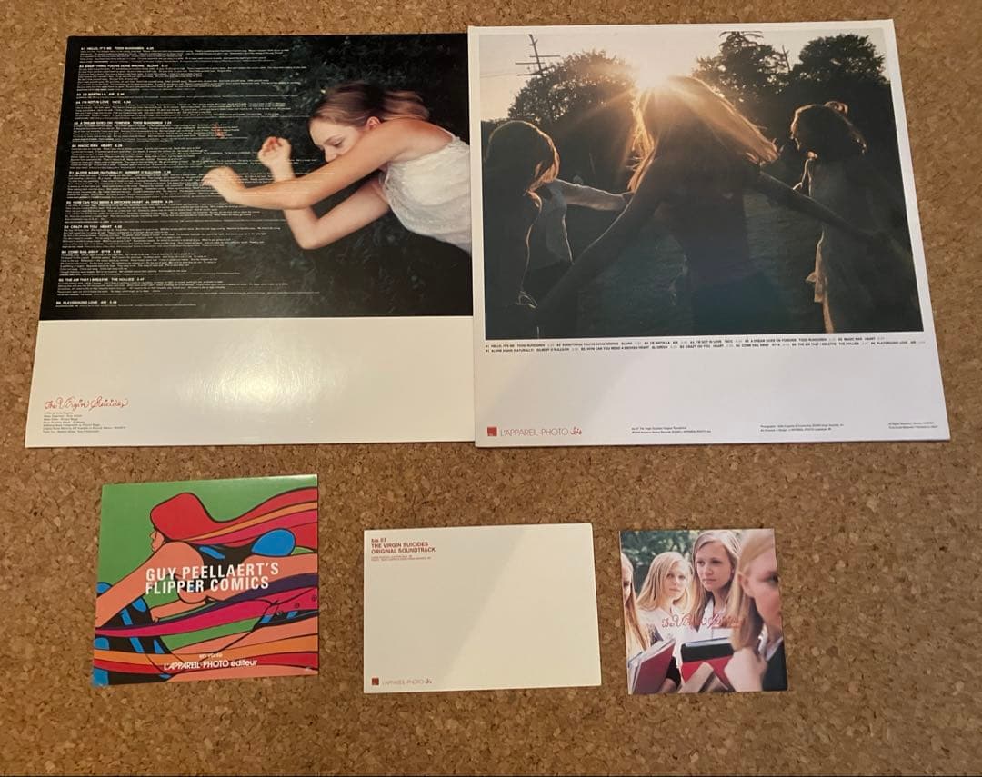 【3枚】ヴァージンスーサイズ Virgin Suicides レコード LP