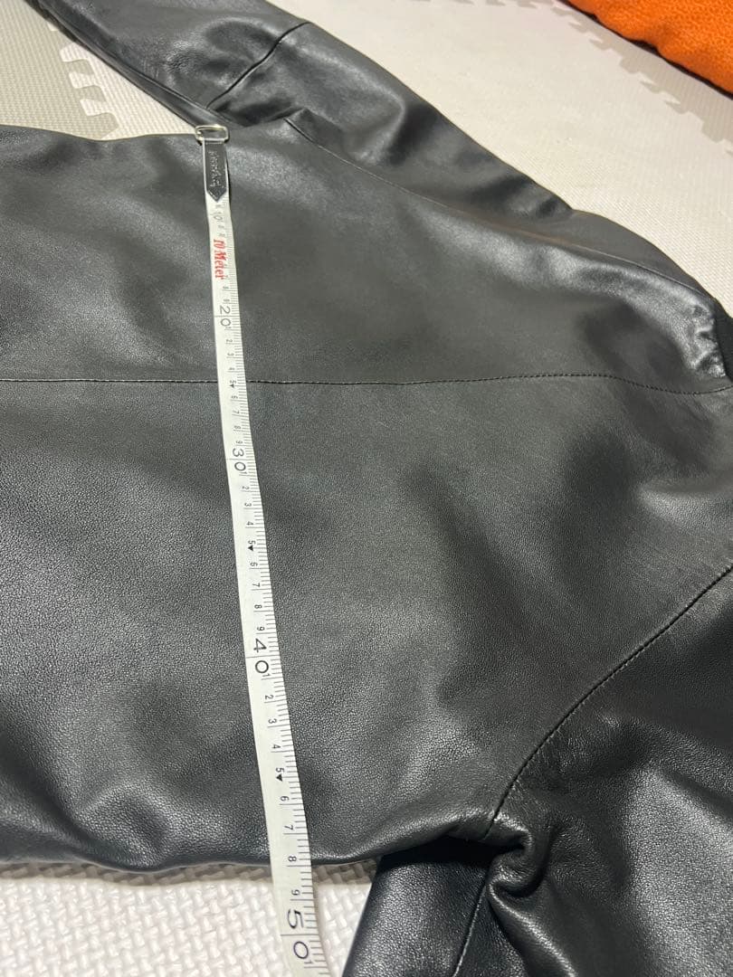 Schott ブラック レザージャケット S 春先に丁度いいラムレザーです！