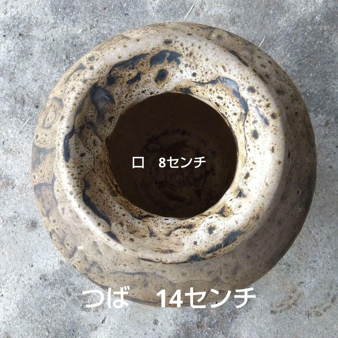 陶器の独特な模様の壺