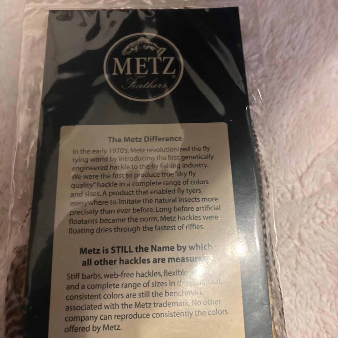 METZ #3 NECK GRIZZLY フライマテリアル