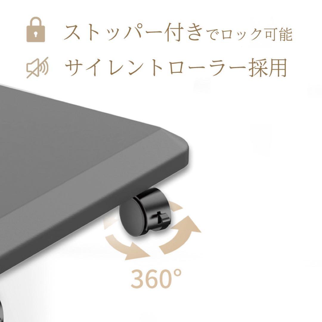 テレビスタンド テレビ台 キャスター付き 黒 32~65インチ対応 黒