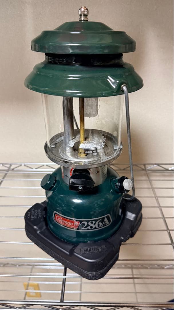 Coleman ガソリンランタン 286A 緑色