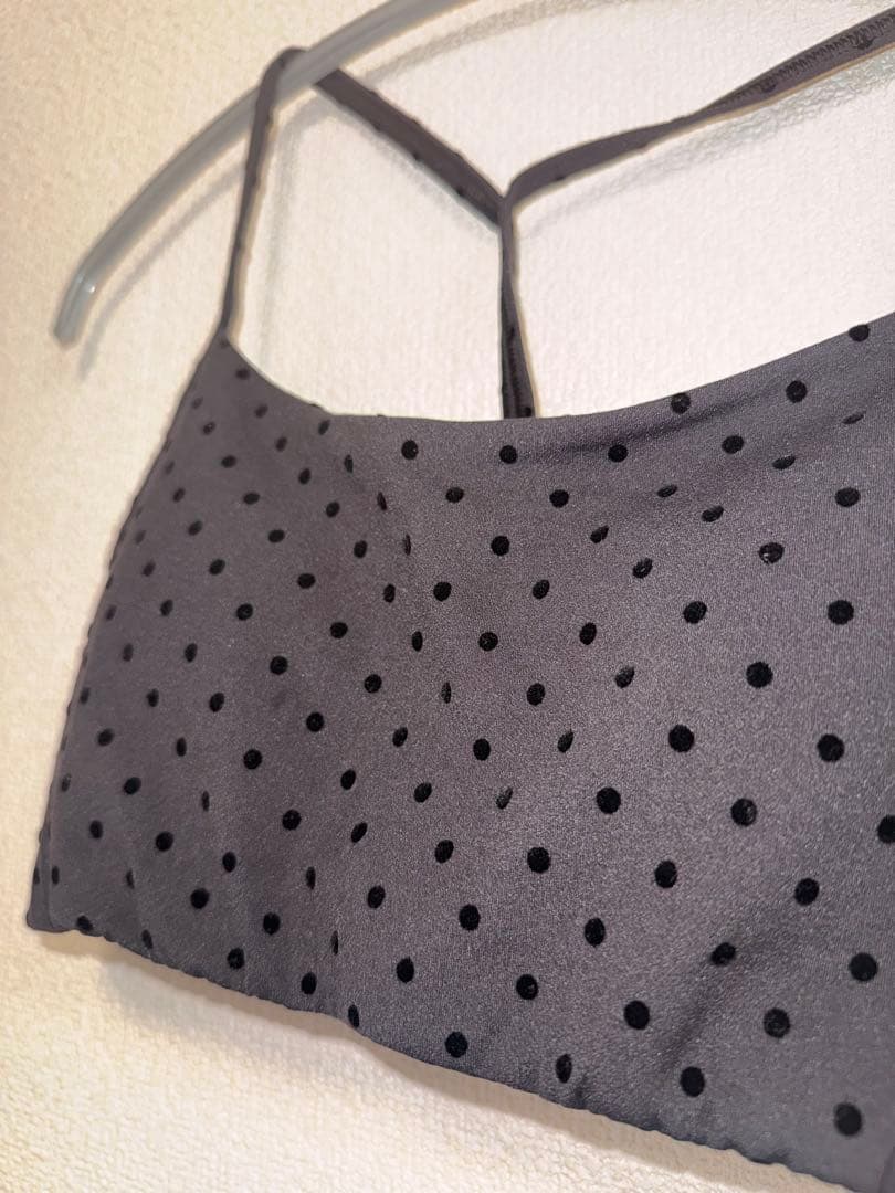 ヨガ・ピラティス Lululemon flow Y polka dot *L