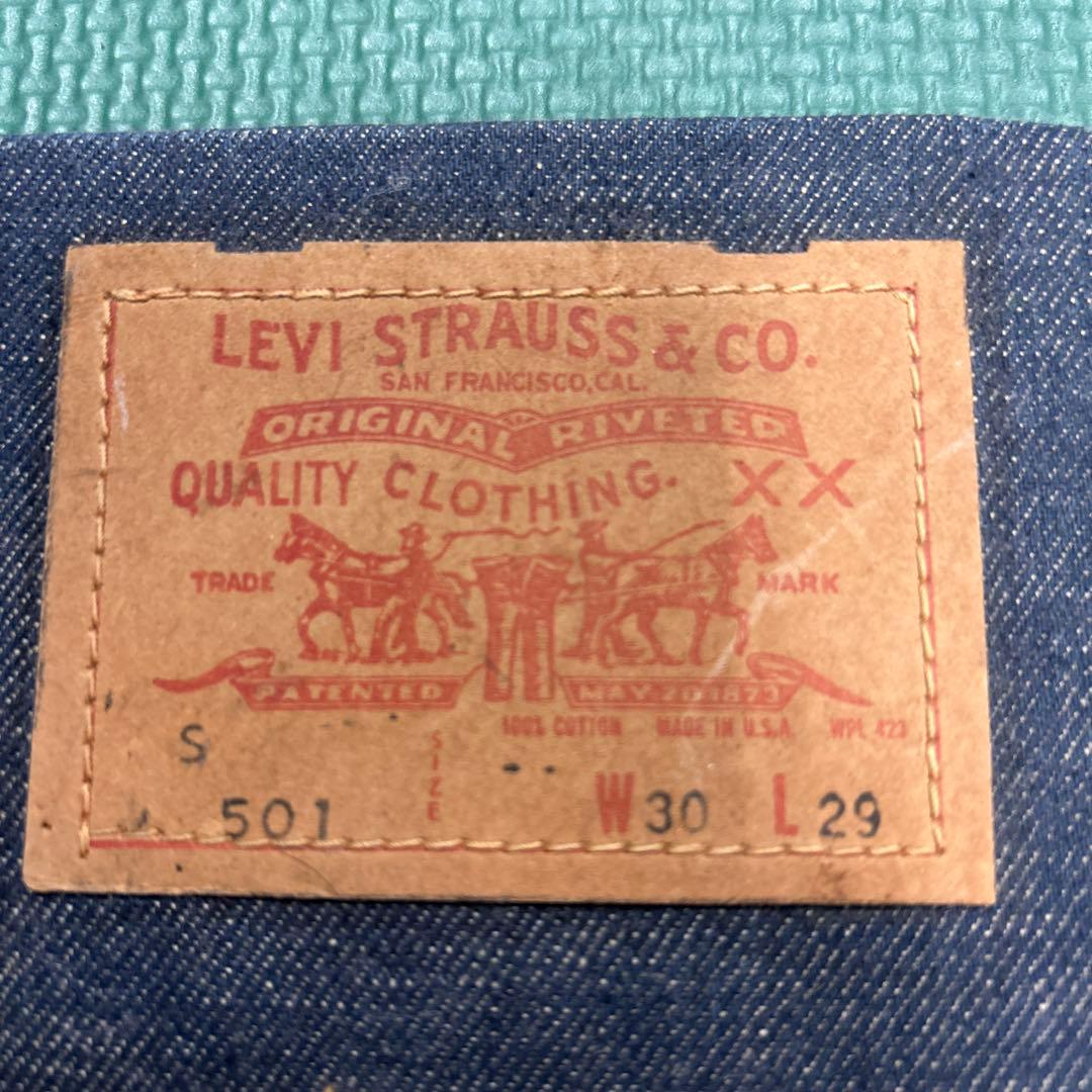 Levi's 501 デニム置物 W30 L29