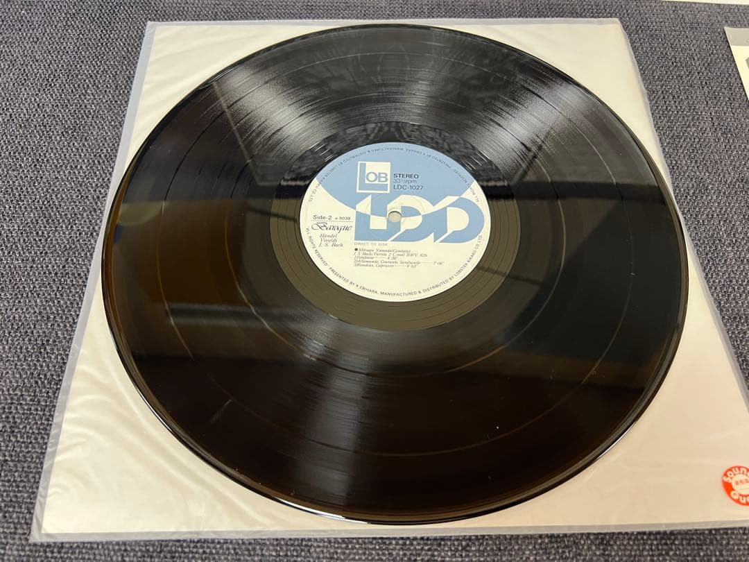 LDC-1027 バロックの巨匠 ダイレクトカッティング 帯LP洋楽1980年