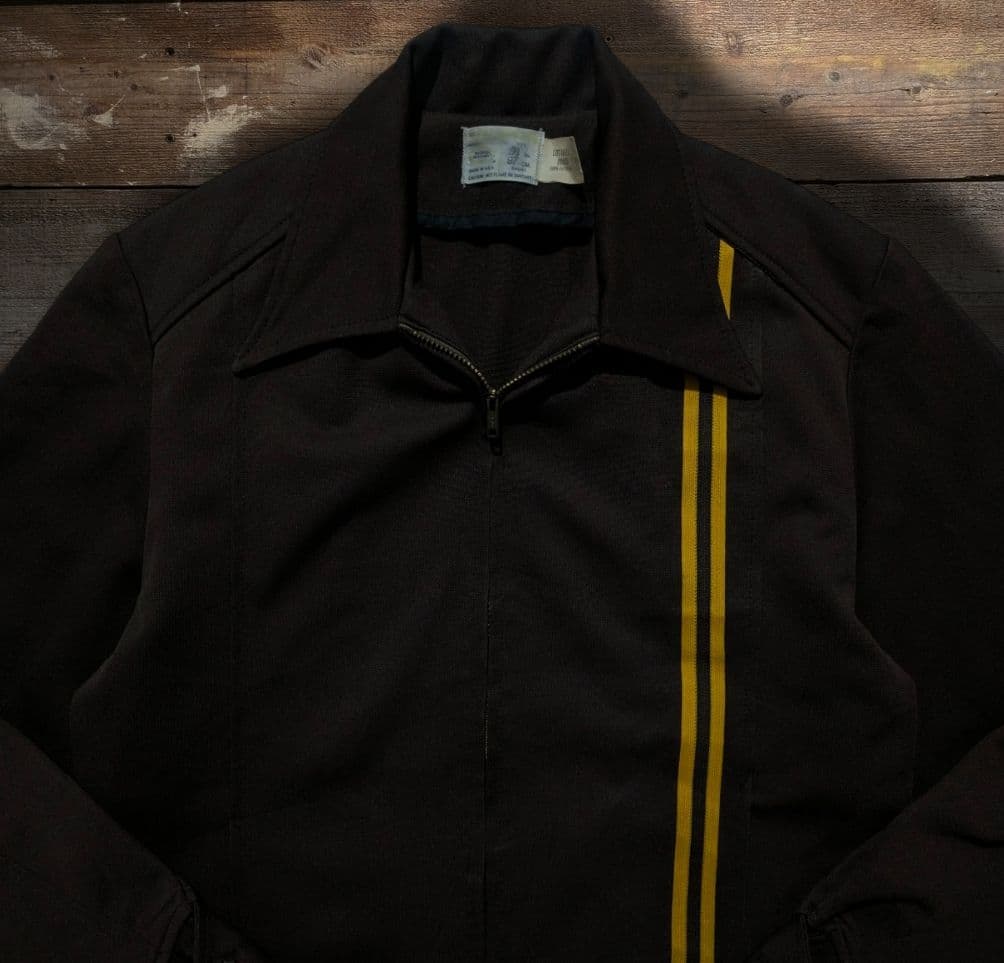 60s USA製 スポーツジャケット TALON ZIP ギャバ vintage