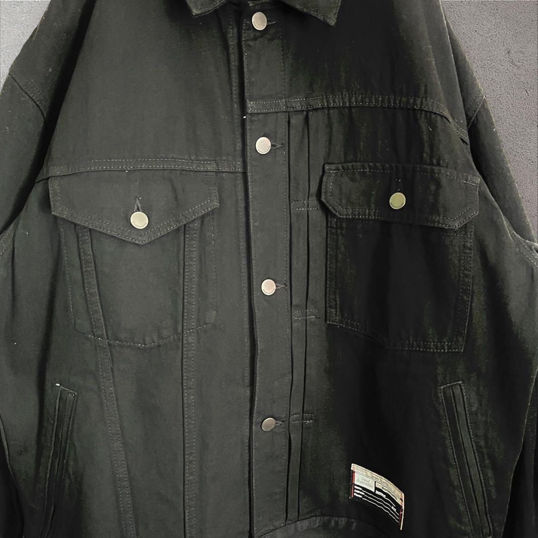 ★GU×ミハラヤスヒロ XL 黒 デニムジャケット