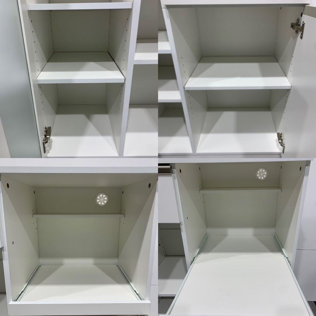 NITORI レンジボード 収納 棚 家具 Fe2114