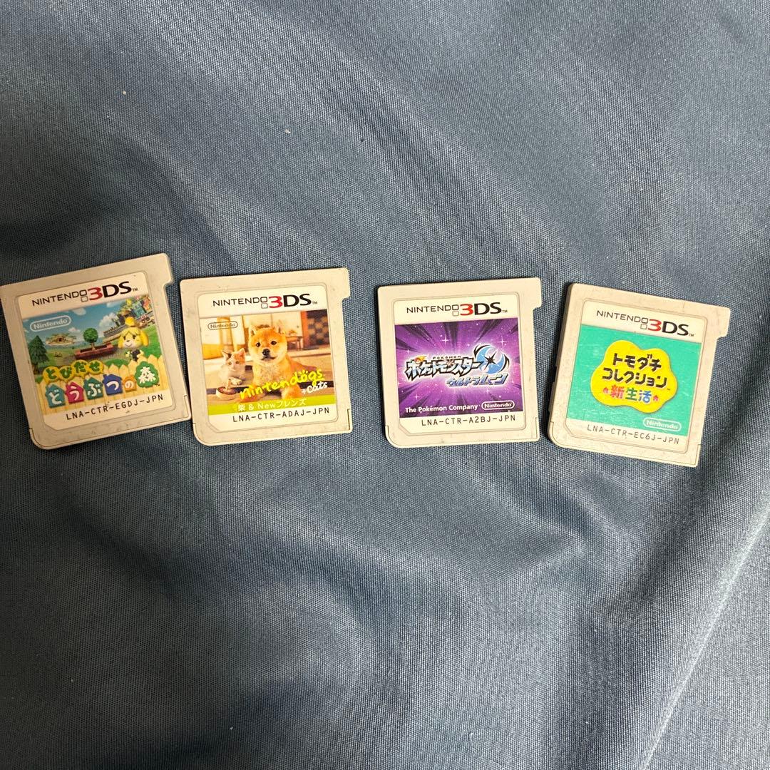 【バラウリ4000円】ニンテンドー3DSソフト4本セット