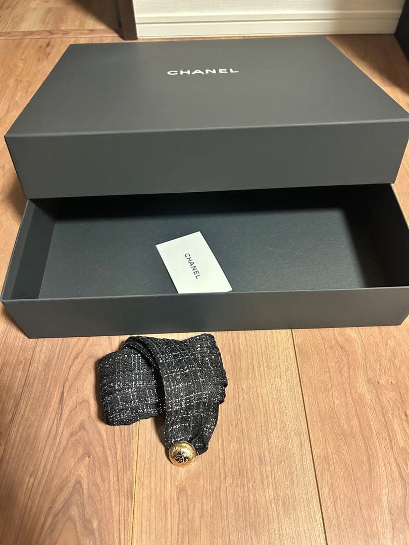 CHANEL2025年限定ホリデーラッピング、ショッパー、箱