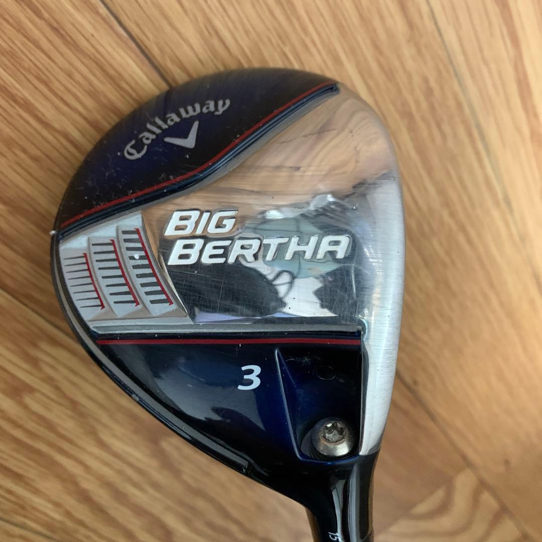 Callaway Big Bertha 3番ウッド Speeder661 6S