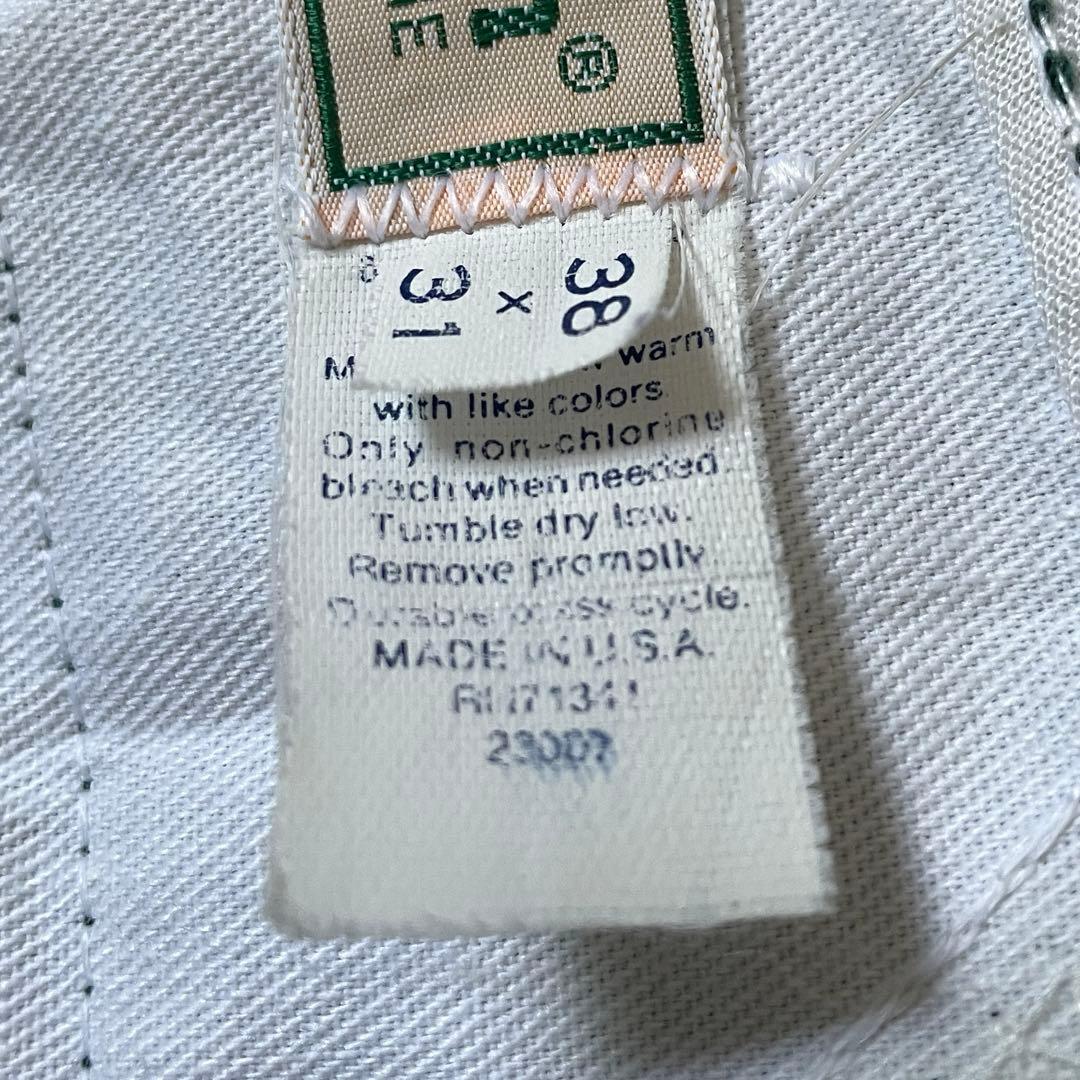 L.L.Bean エルエルビーン USA製 ワークパンツ グリーン 38×31