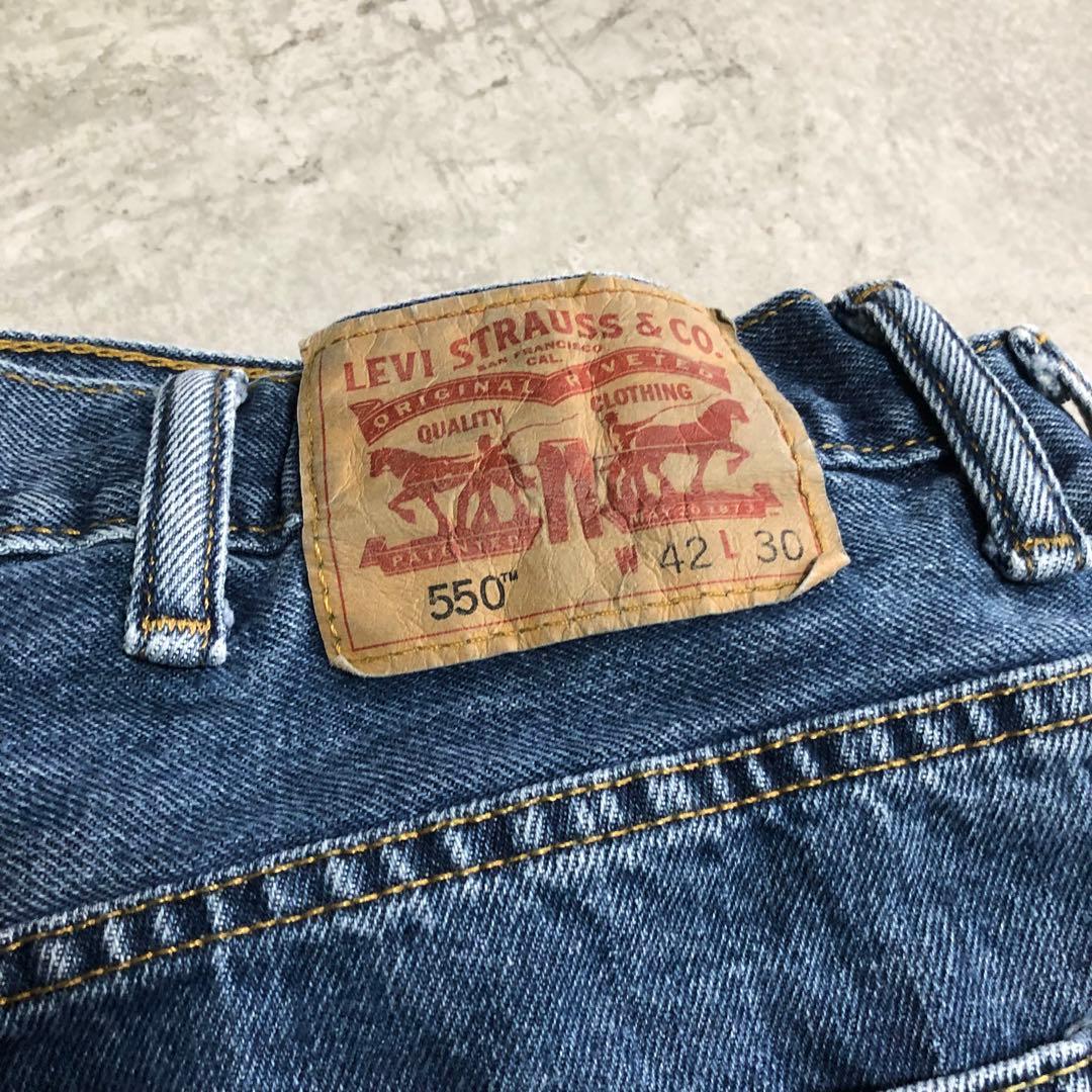 希少ビッグサイズ Levi's リーバイス 550 豪華3本セット W42