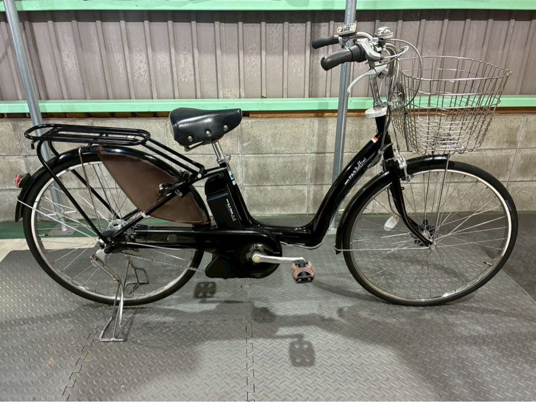 №3525 電動自転車　ヤマハ　パスラフィーニ 26インチ ブラック