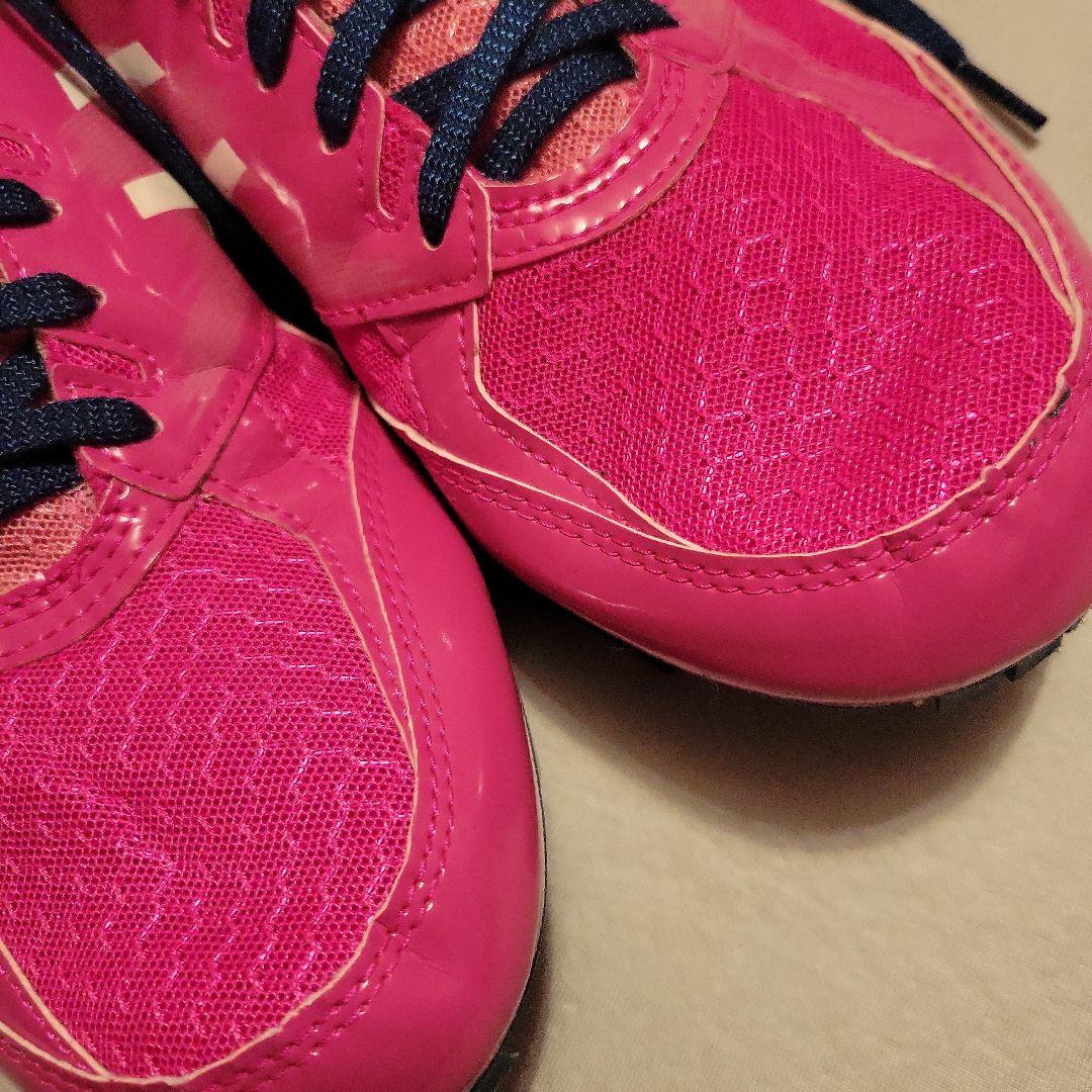 大幅お値下げ‼️【極美品】asicsエフォート　 スパイクシューズ　桃29センチ