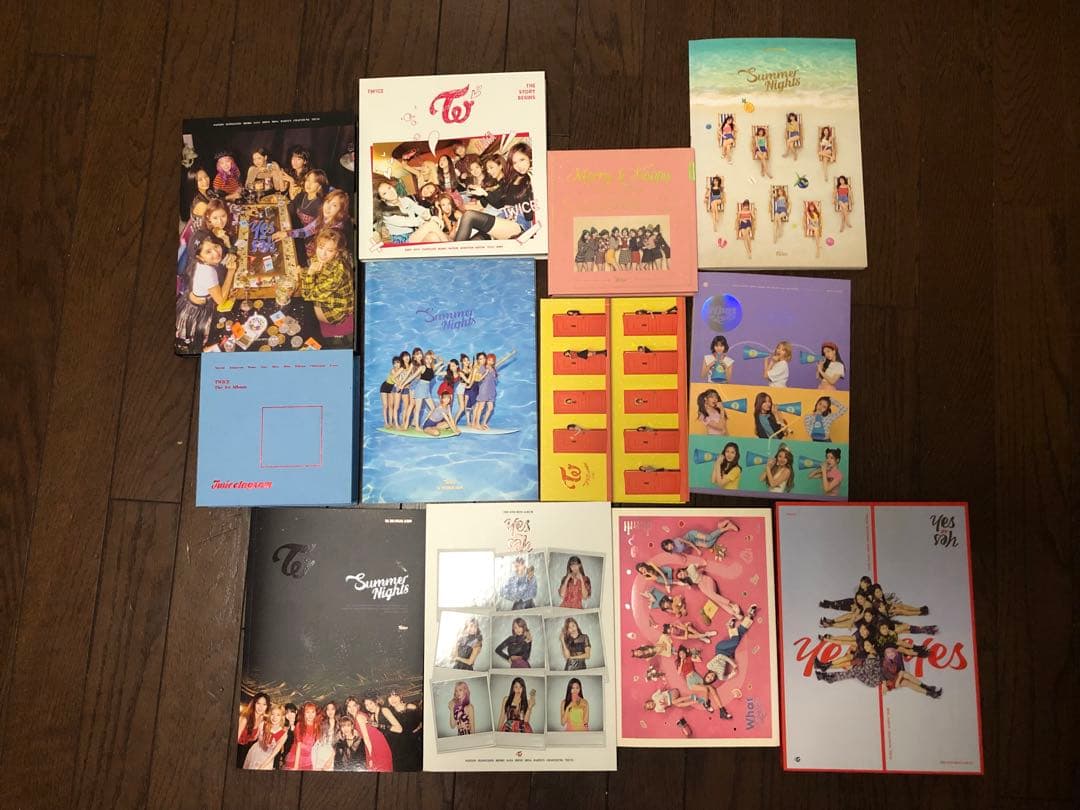 （値下げ大歓迎）TWICE アルバムセット トレカ特典付き