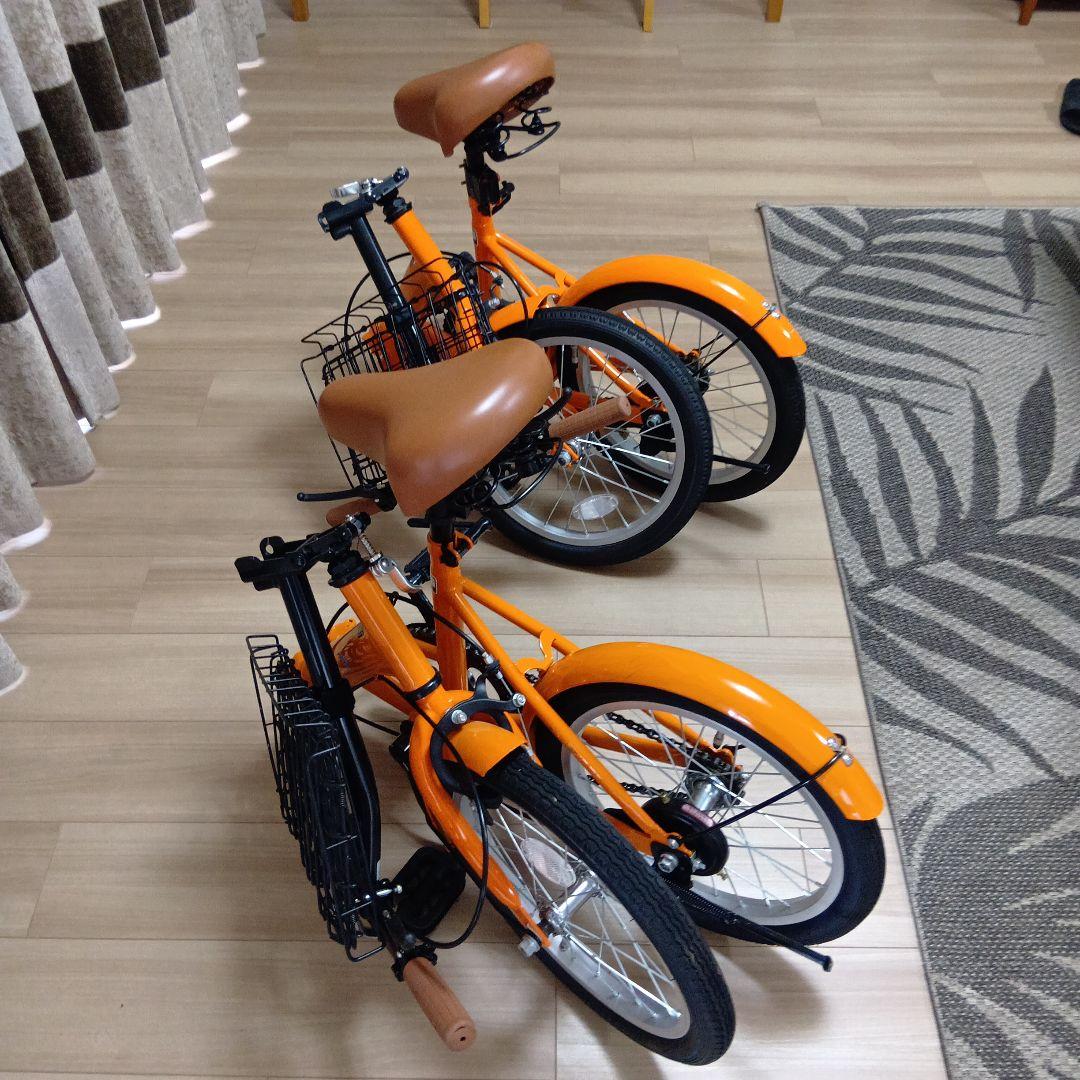 AIJYU CYCLE　折りたたみ自転車 16インチ色 折りたたみ自転車 　2台