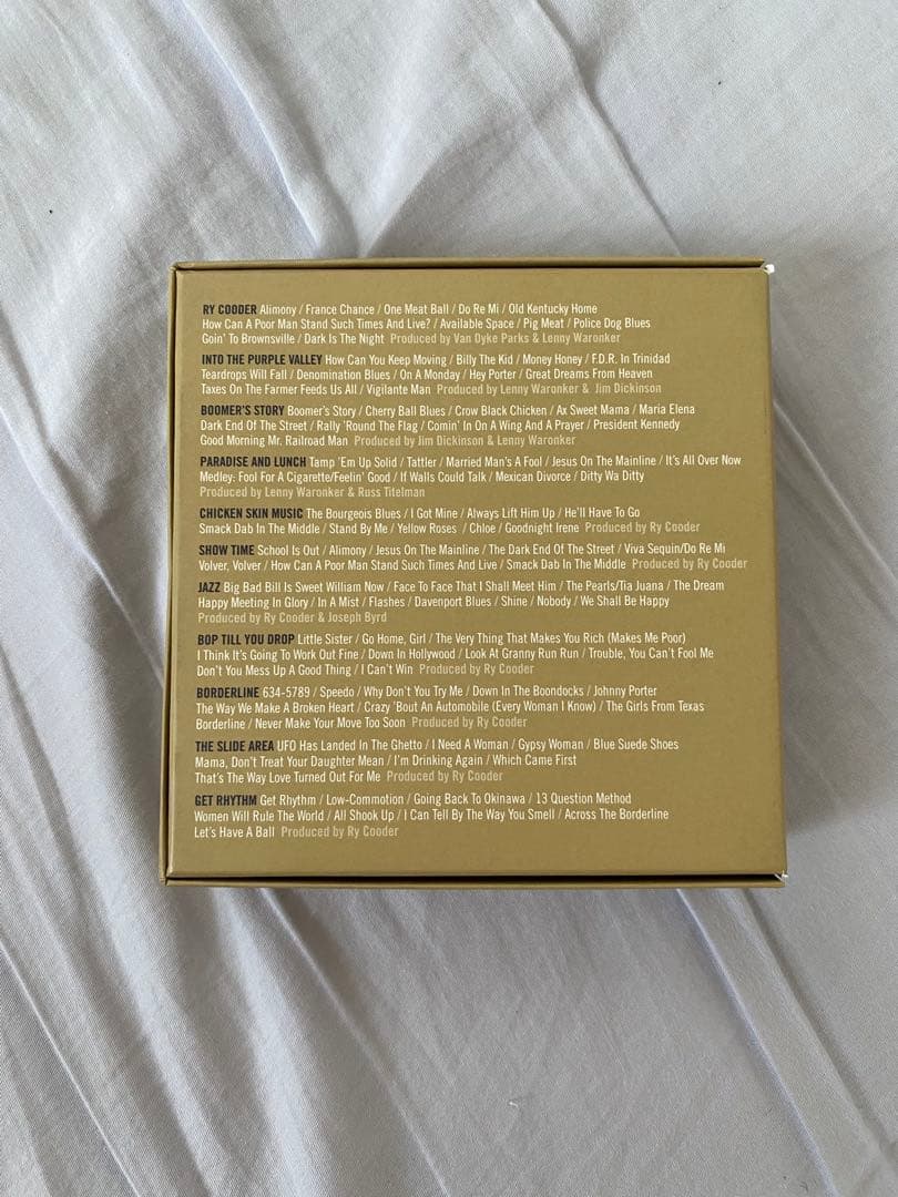 ライクーダー1970-1987 CD11枚BOX Ry Cooder