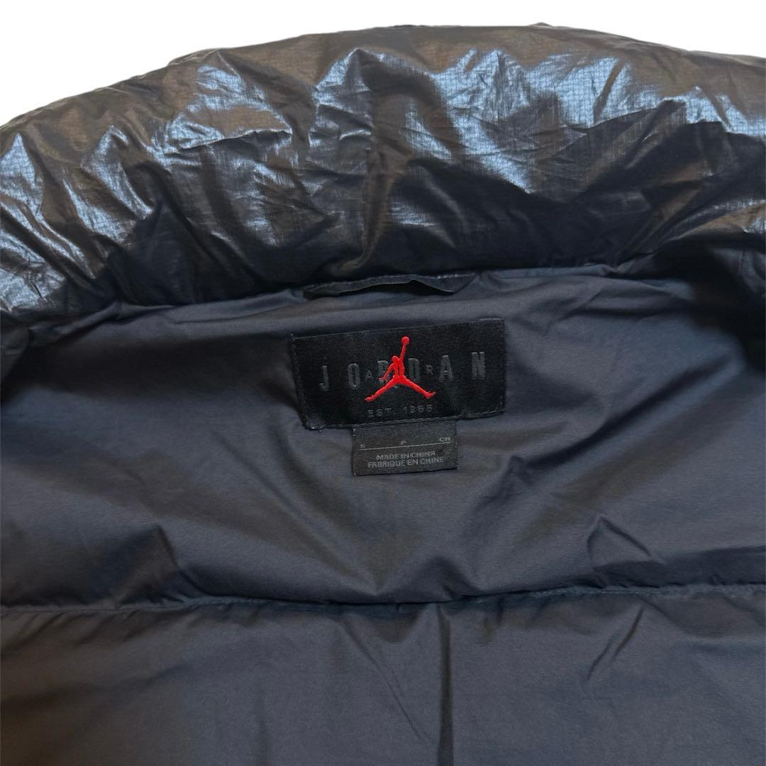 ぜっとさん　NIKE JORDAN ジョーダン ダウンベスト ブラック Sサイズ