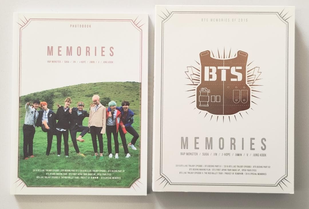 【正規品】BTS MEMORIES 2015 DVD 日本語字幕付き（G295）