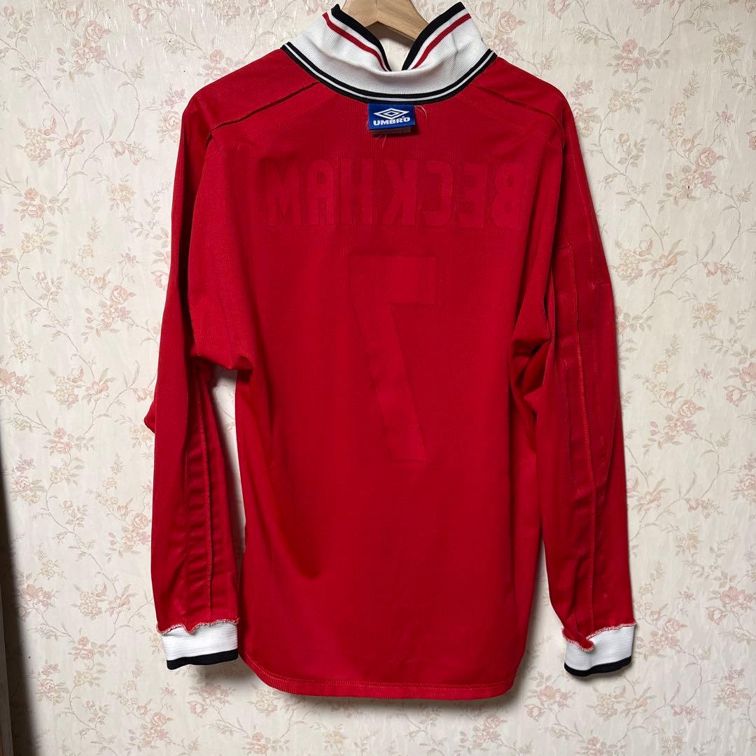 1998-2000 マンチェスターユナイテッド　ベッカム　ユニフォーム　XL