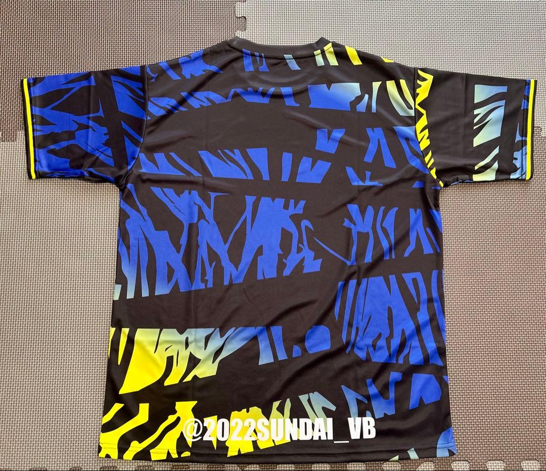 駿台学園　２０２４年度　公式練習用Ｔシャツ　バレーボール部　新品　2ＸＬ　貴重