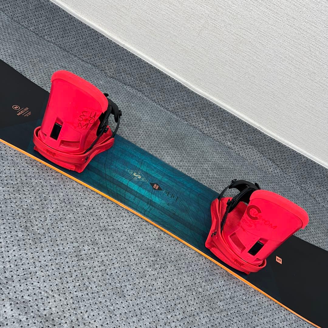２回使用 149cm NIDECKER SCORE×BURTON CUSTOM