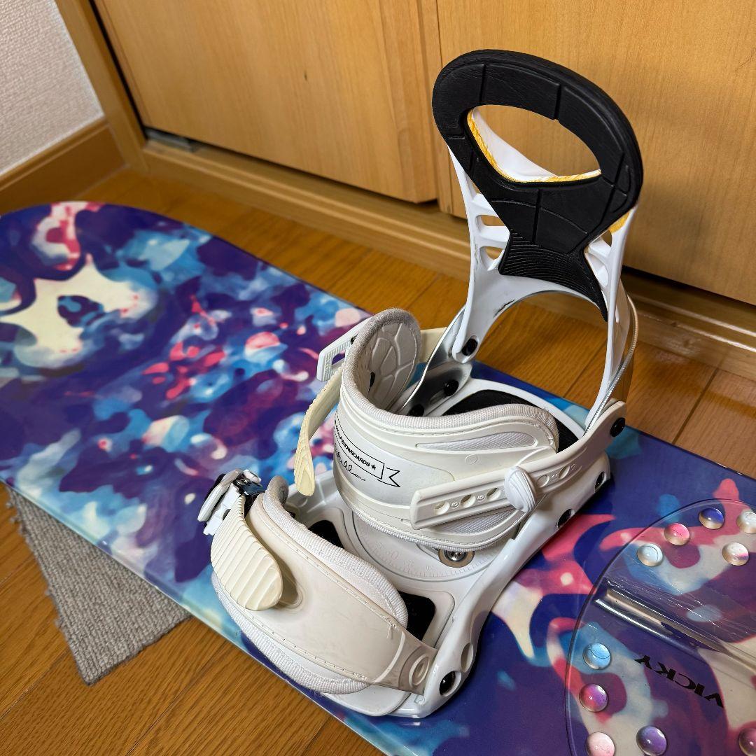美品 送料込み JOYRIDE ビンディング付き スノボ
