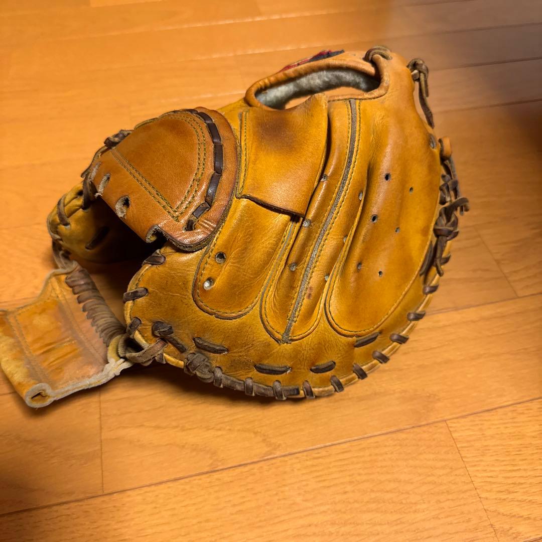 ハタケヤマ キャッチャーミット硬式用 ジャンク品