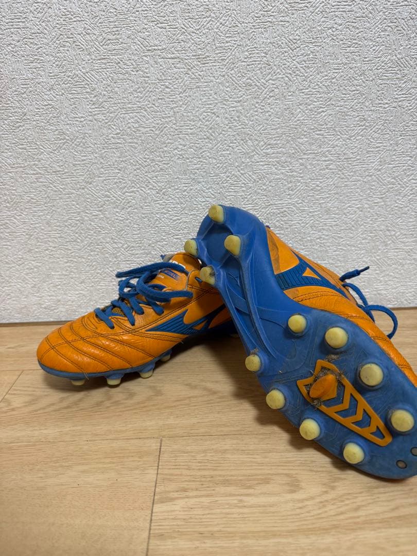 Mizuno Neo スパイクシューズ オレンジ/ブルー