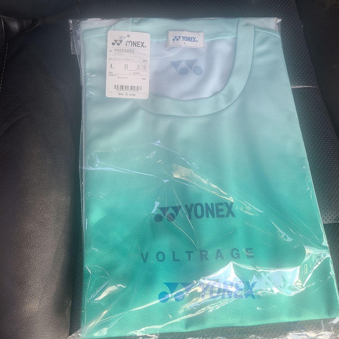 最終ヨネックス 限定VOLTAGE ボルトレイジTシャツ Lサイズ