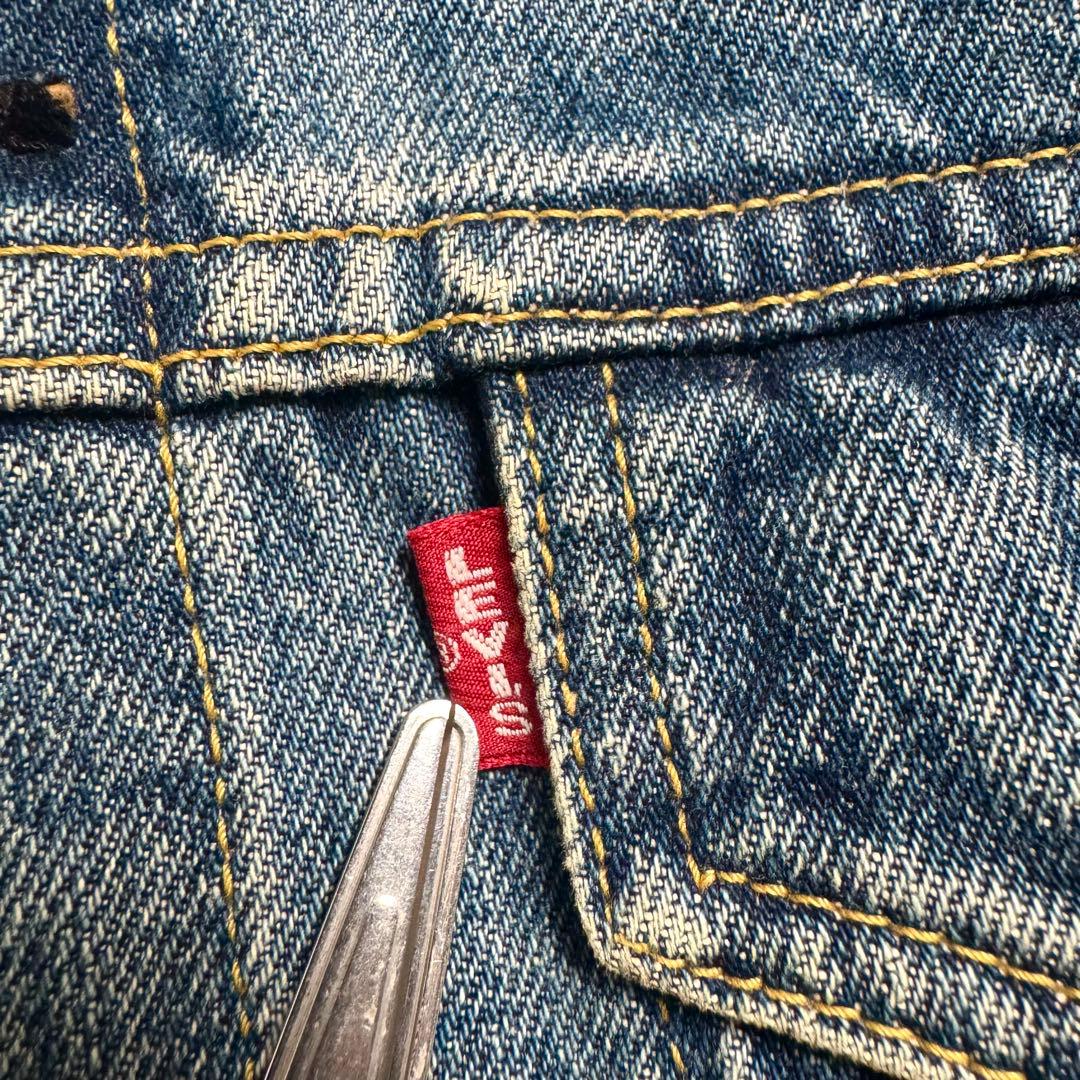 Levi’s 71557 デニムジャケット ビッグE 日本製 復刻 J30刻印