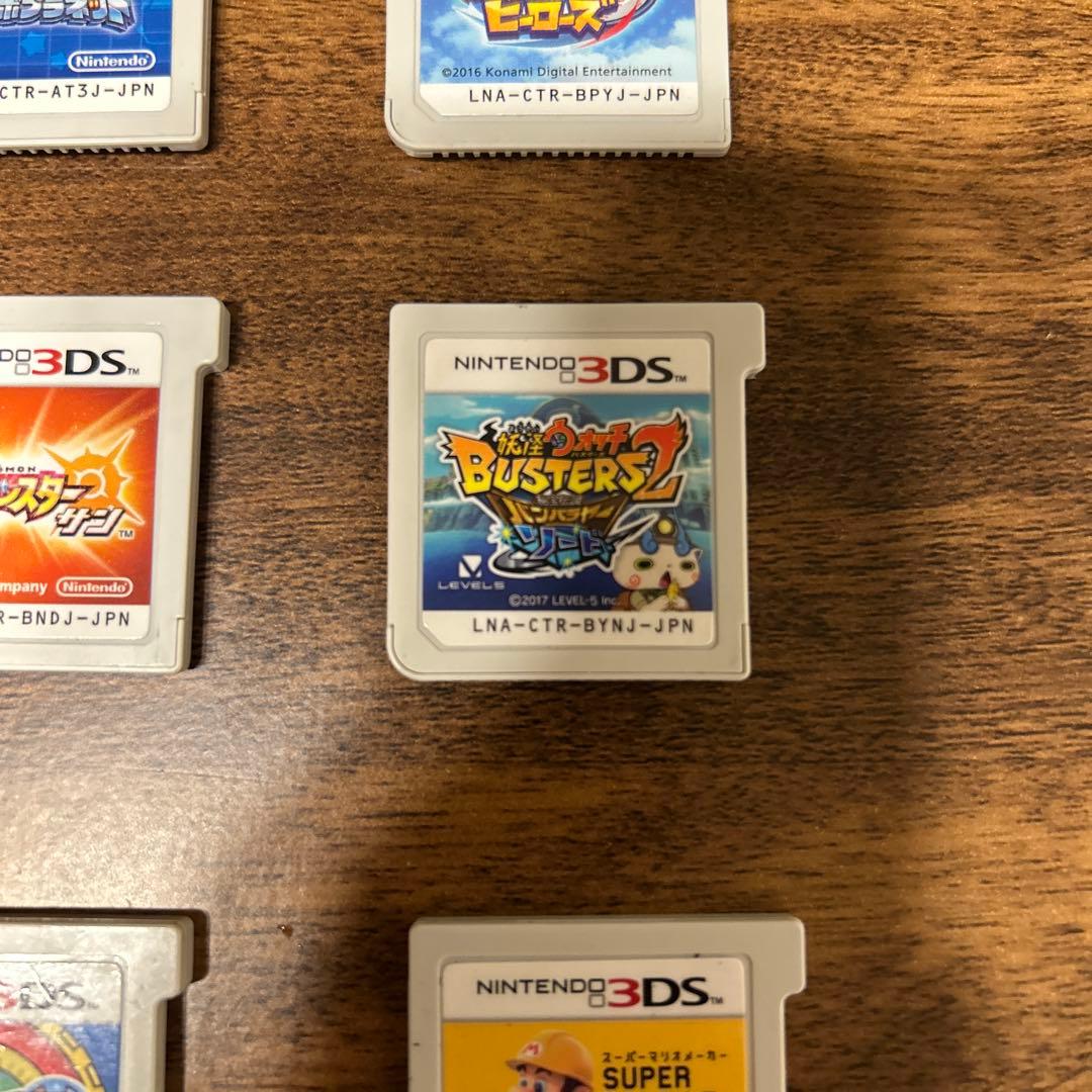 ニンテンドー3DS その当時のままのデータ　まとめ売り　妖怪ウォッチ多め