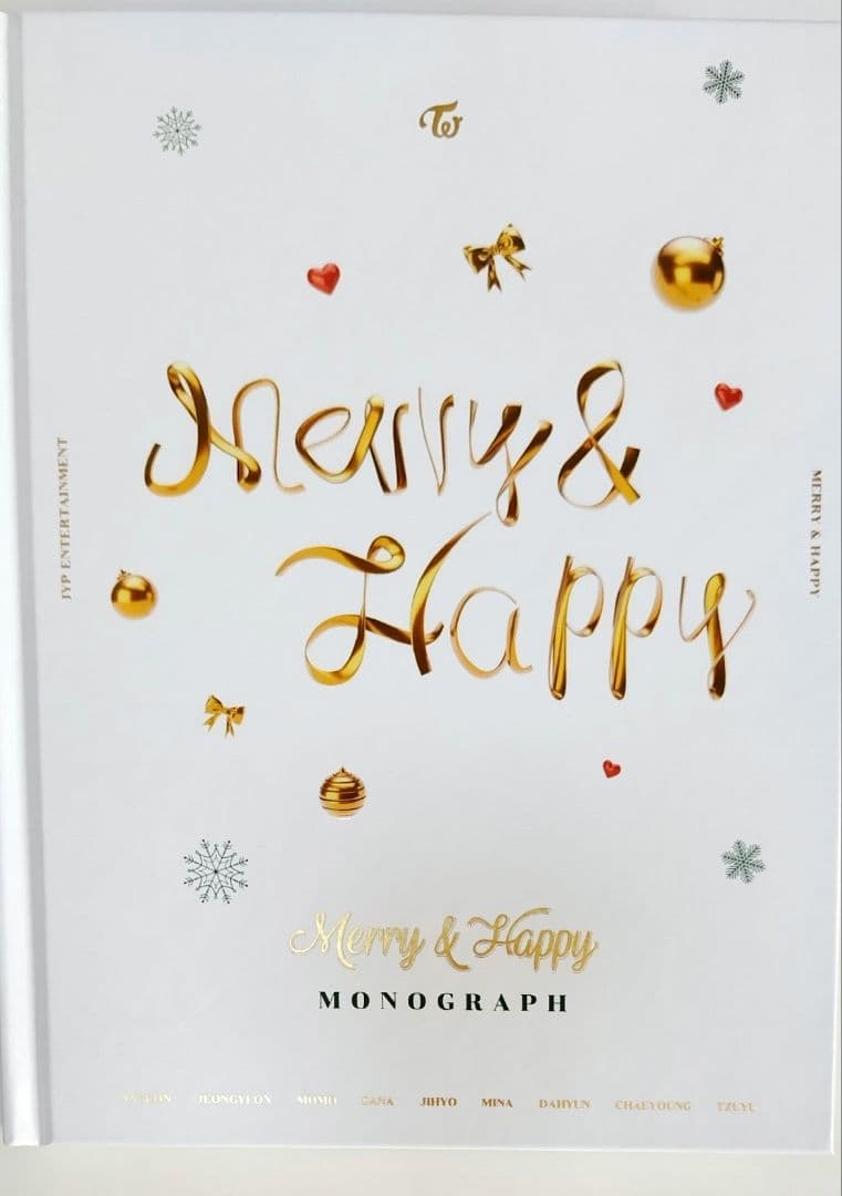 TWICEモノグラフ Merry&Happy
