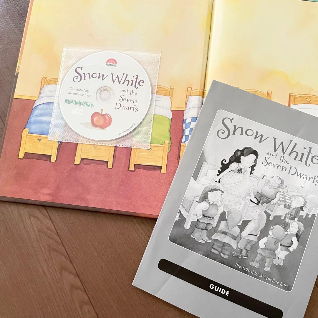 9冊セット ディズニー 英語 朗読 CD ワールドファミリー 英語絵本