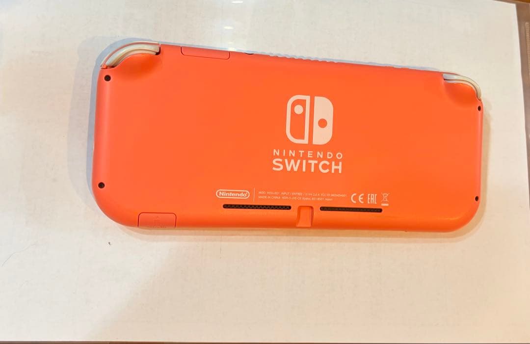 Nintendo Switch Lite オレンジ 本体と充電器付き