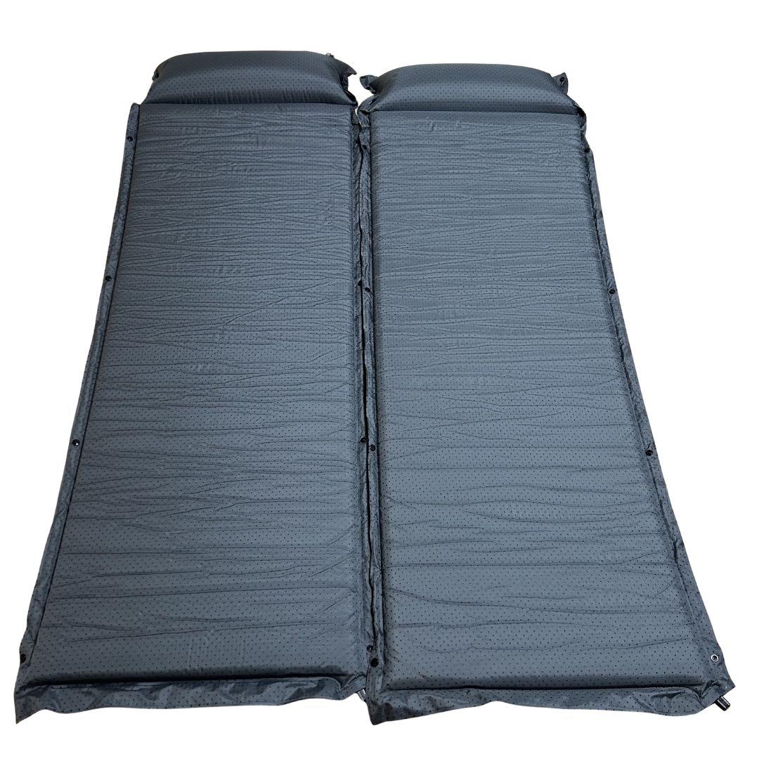 Hilander インフレーターマット シングル 2個セット 車中泊 キャンプ