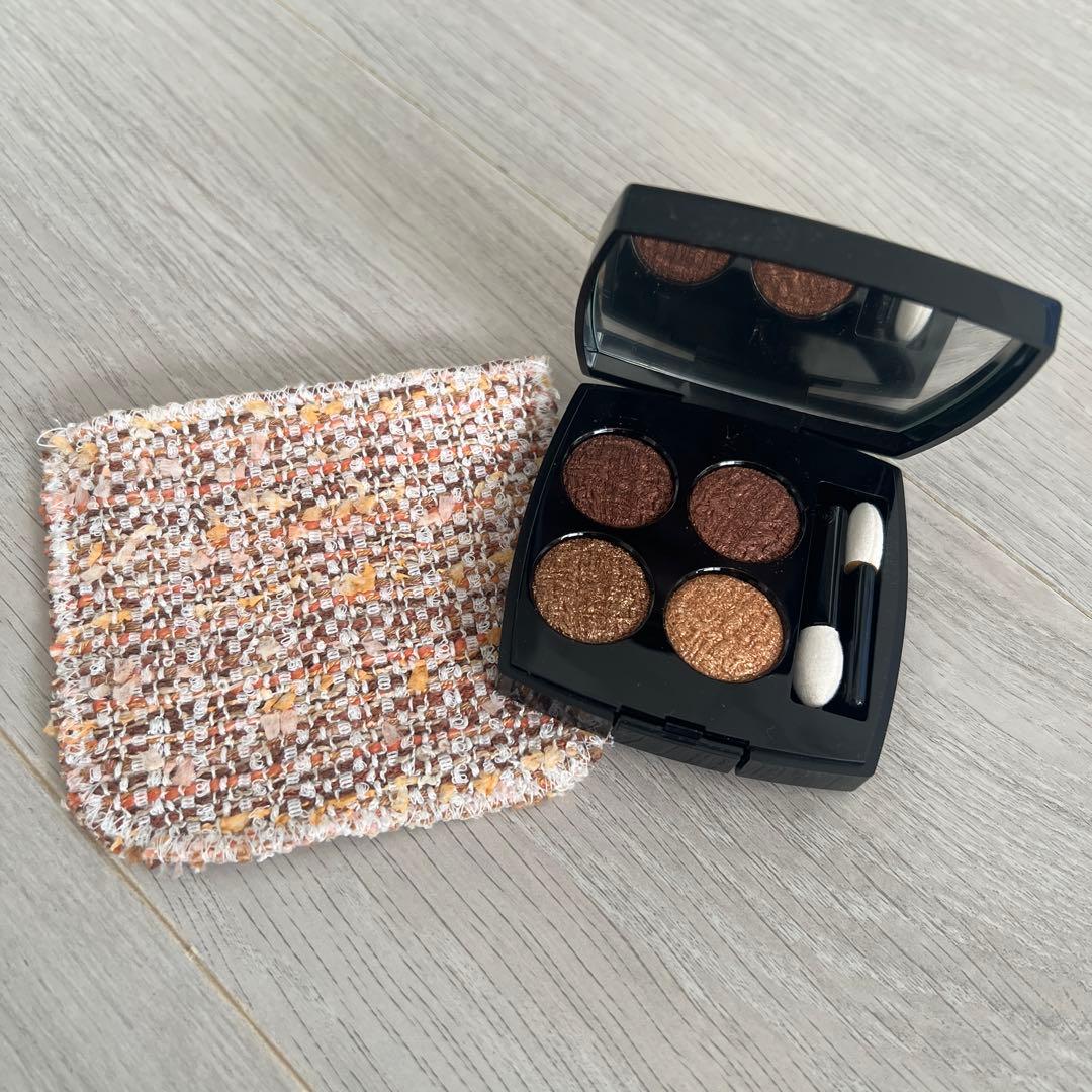 chanel アイシャドウ レキャトルオンブル ツイード01
